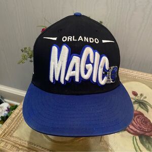 New Era NBA Hardwood Classics Orlando Magic Raised Lettering Snapback Cap OSFM
